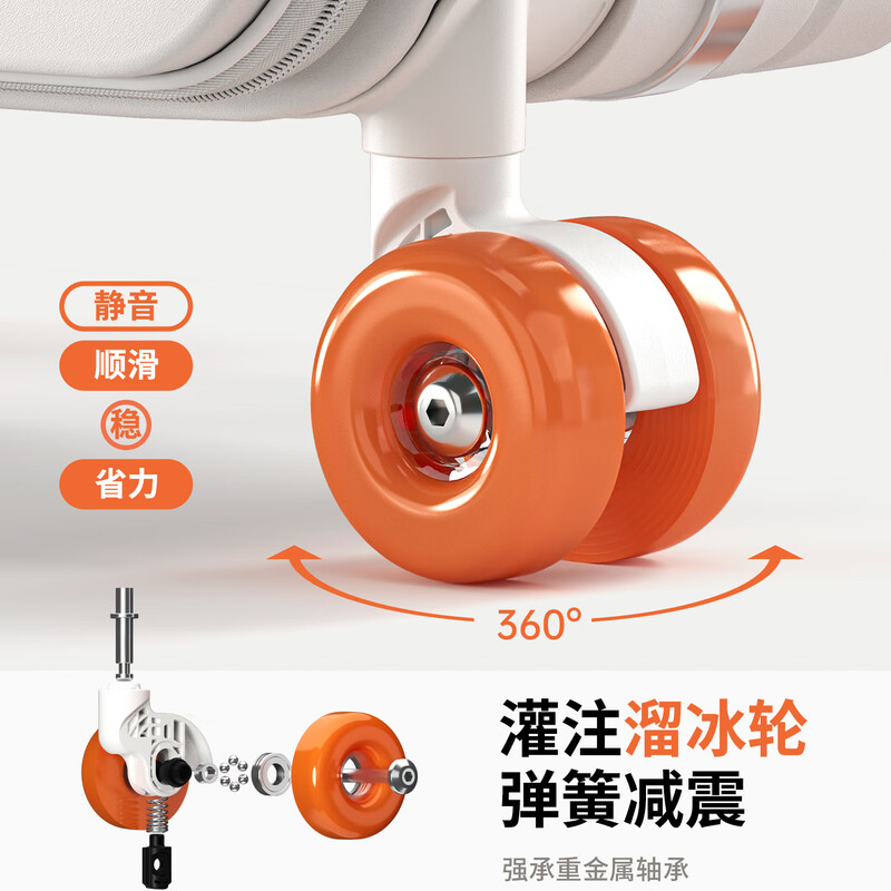 Miyo side opening suitcase boarding case wide trolley large capacity suitcase expandable multifunctional password box leather suitcase deep space gray-aluminum frame flagship model leather handle + shock-absorbing skate wheel 26 inches required to be checked in double-layer explosion-proof zipper + dual charging interface