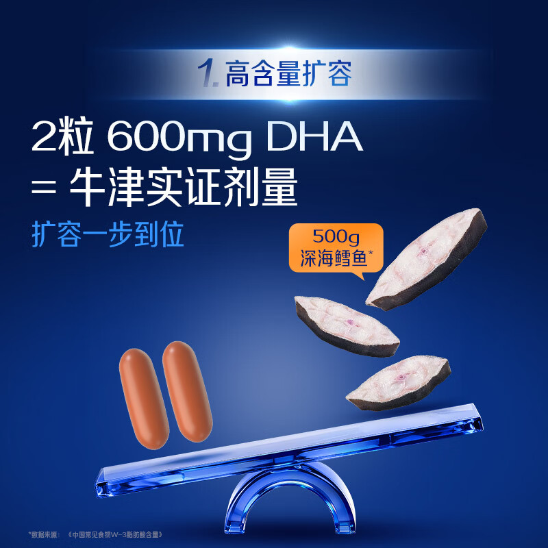 Nature's Way Student Triple DHA Children's Fish Oil Exam Preparation Teenagers 6-18 Years Old Brain Supplement Enhances Memory 50 Tablets 3 Years+