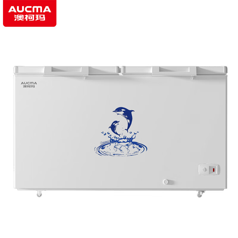 AUCMA 401 liter single temperature commercial freezer large capacity -40 ultra-low temperature freezer horizontal freezer refrigeration conversion first level energy efficiency energy saving BC/BD-401HNE BC/BD-500HNE mechanical temperature control -40 500 liters