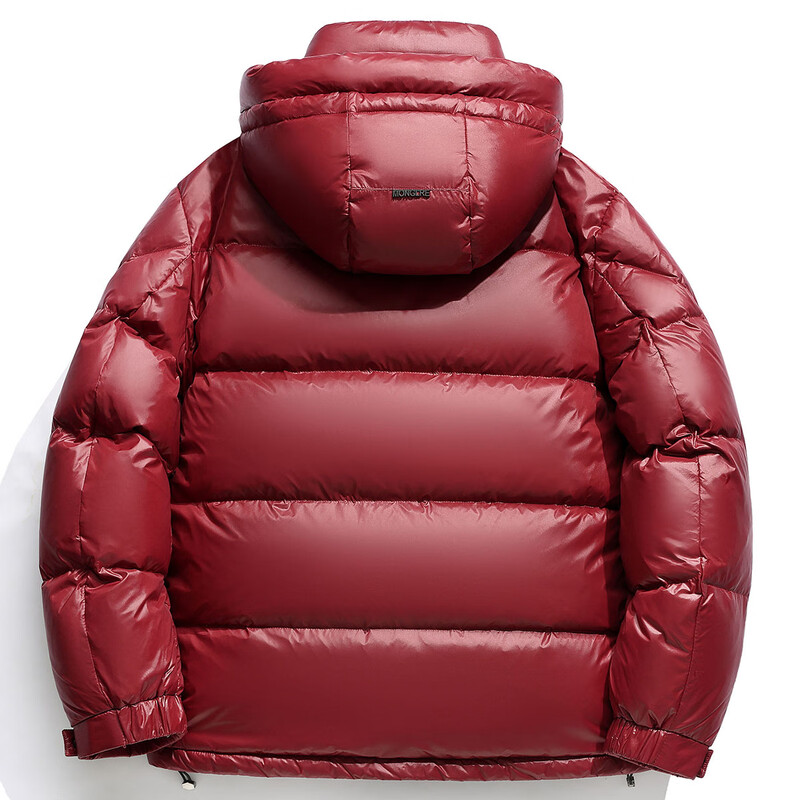 Flying in the Snow Down Jacket Men's Short Hooded Upgraded Fabric 90 Velvet Thickened Warm and Coldproof Down Jacket for Men