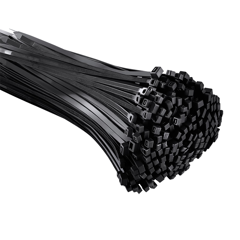 TYO national standard self-locking nylon cable ties high-strength buckles 3*100 (width 2.5mm) black-100 pieces