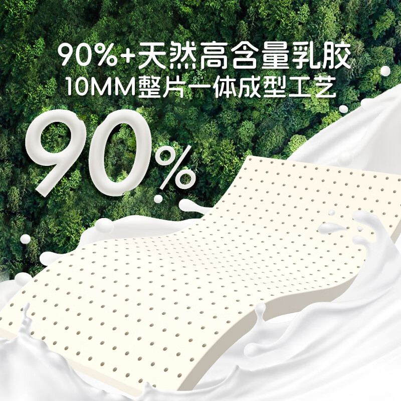 ICAROOM Latex Car Rear Mattress Car SUV Back Seat Folding Bed Board Sleeping Artifact Mat Car Travel Bed