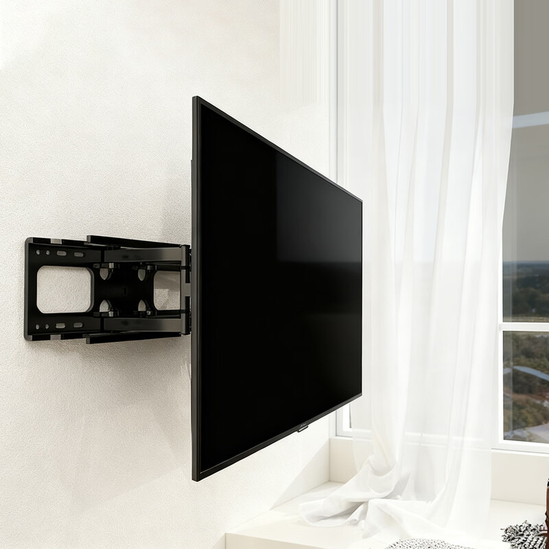 TAZD22-120-inch TV bracket wall-mounted display TV hanger telescopic bracket rotating bracket Hisense Huawei TCL Sony Skyworth Changhong Xiaomi suitable for 32-80 inches six-arm load-bearing | classic thickened version