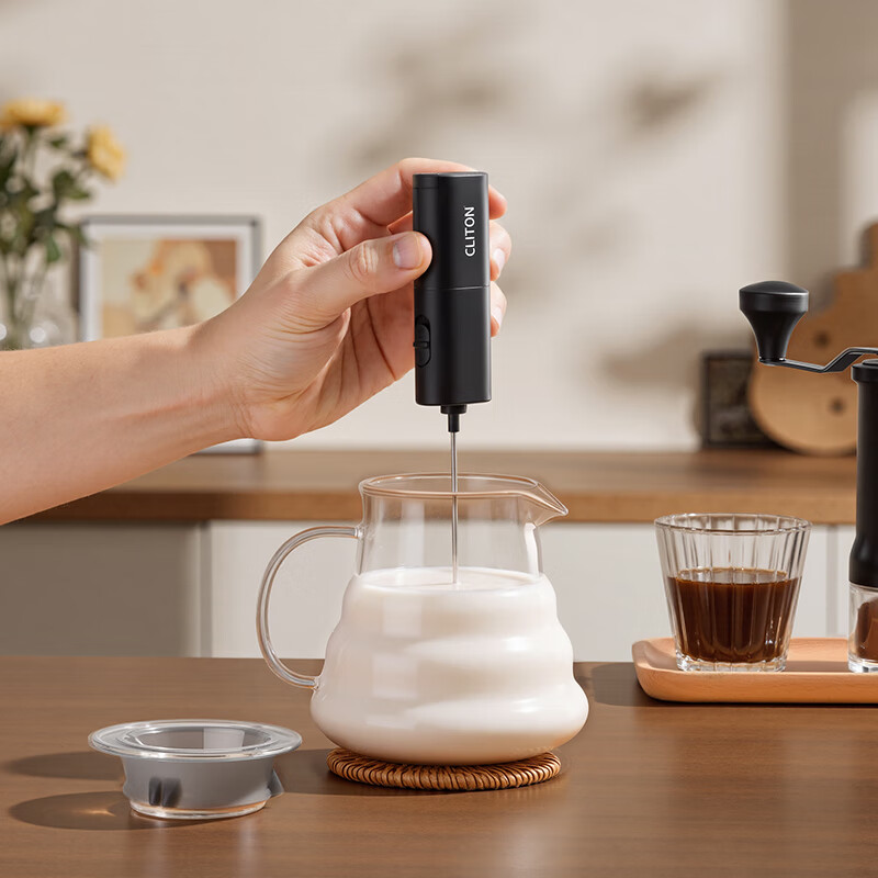 CLITON hand grinder coffee bean grinder hand grinder coffee machine coffee pot filter cup hand brewing pot New Year gift box set