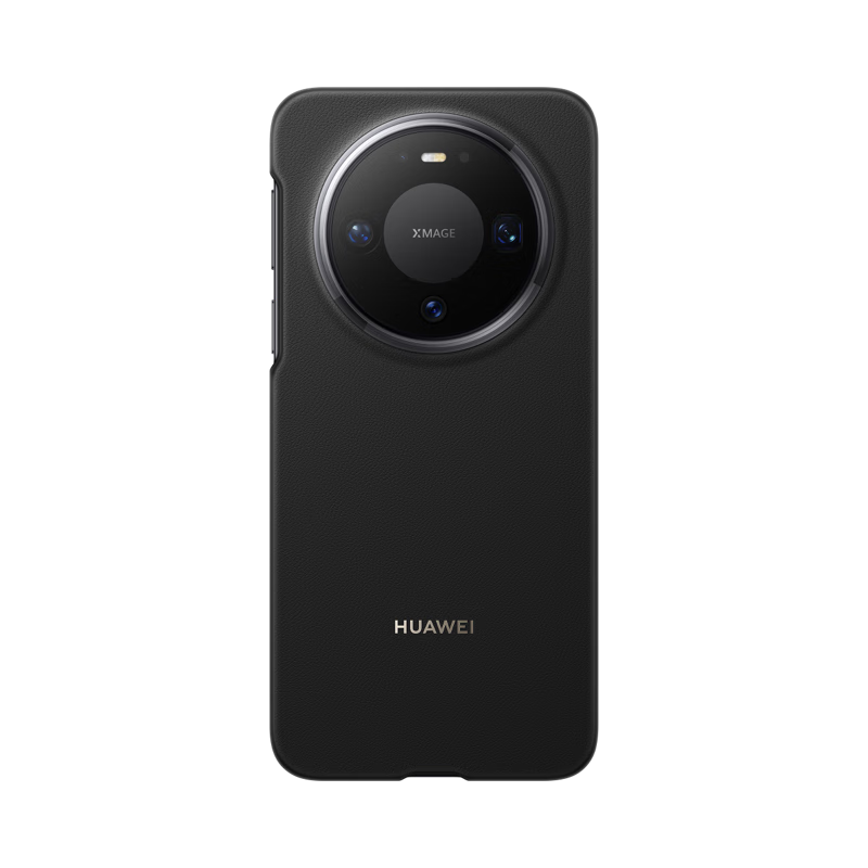 90% new Huawei (HUAWEI) Mate 80/Mate 80 Pro plain leather protective case black original original mobile phone case mobile phone protective cover