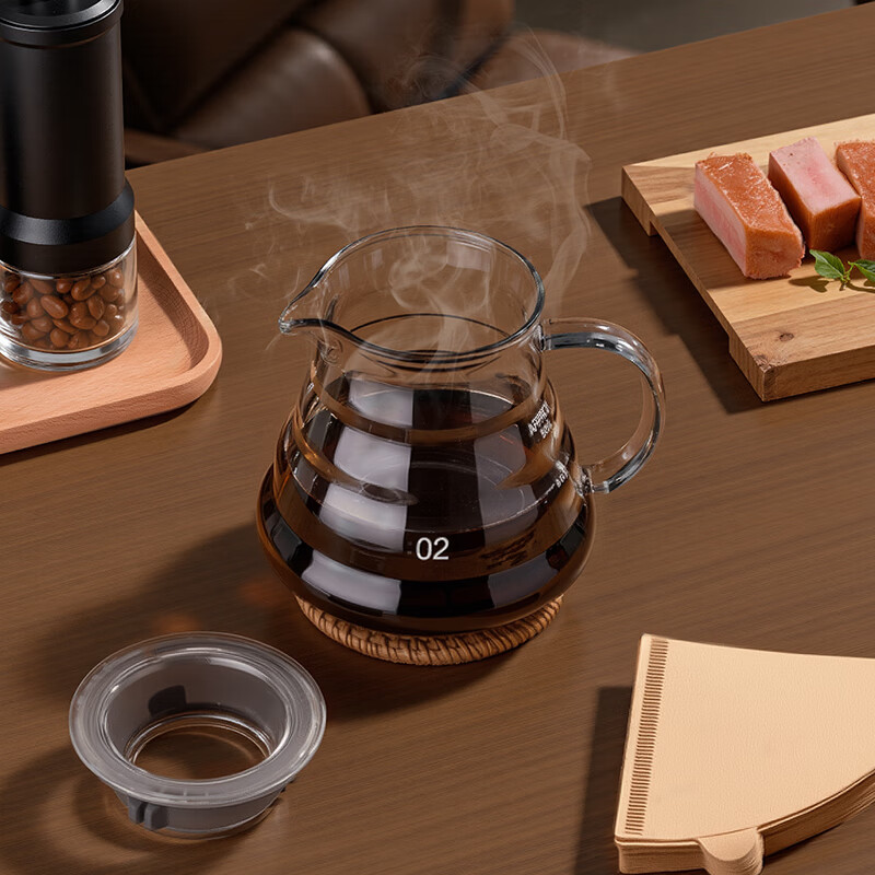 CLITON hand grinder coffee bean grinder hand grinder coffee machine coffee pot filter cup hand brewing pot New Year gift box set