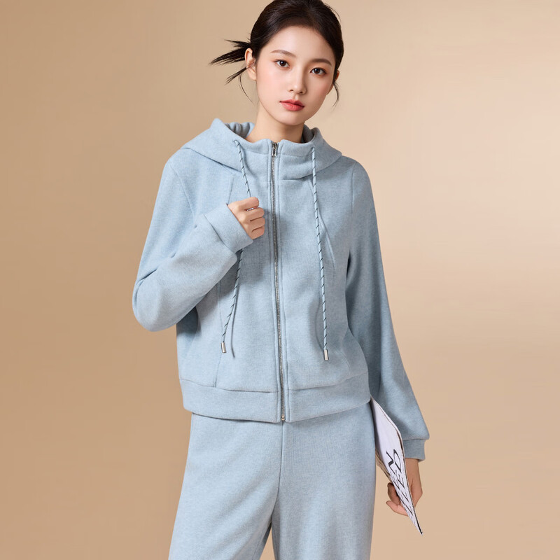IEF/Aiyifu 2025 new winter women's suit cotton casual versatile fashionable temperament two-piece set