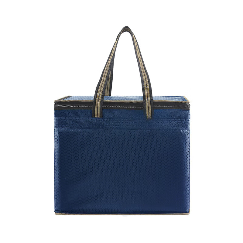 MPPMCK wine tote bag 1683 Feitian Moutai Wuliangye whole box wine bag, tobacco tea, gift bag, large capacity storage bag, two bottles of wine 25*12.5*38 navy blue, two