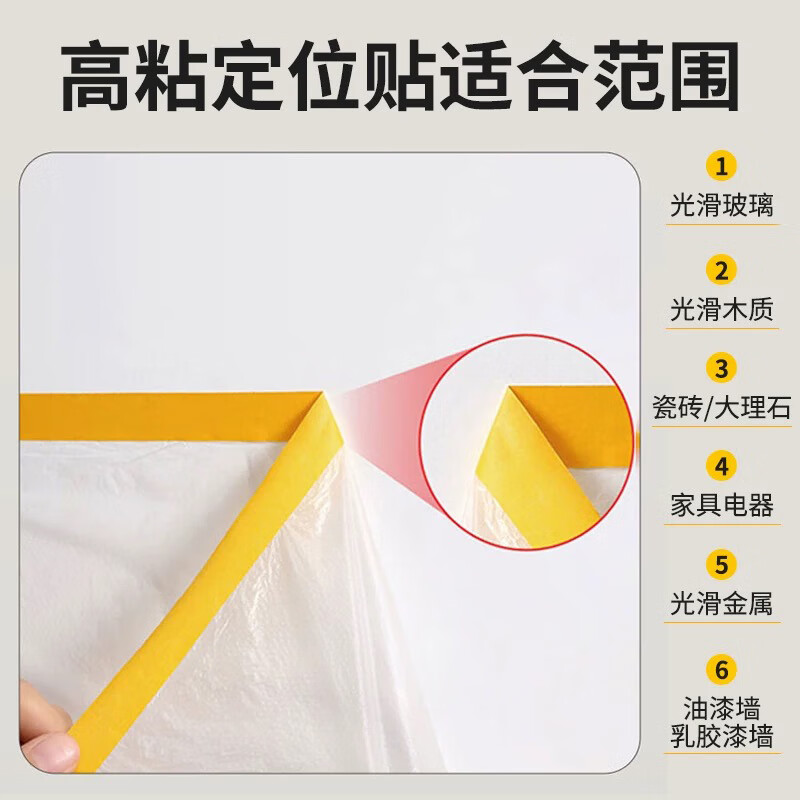Fat bag bag disposable dust-proof film dormitory dust-proof cloth plastic film decoration furniture protective film dust-proof cloth cover 3*20 meters