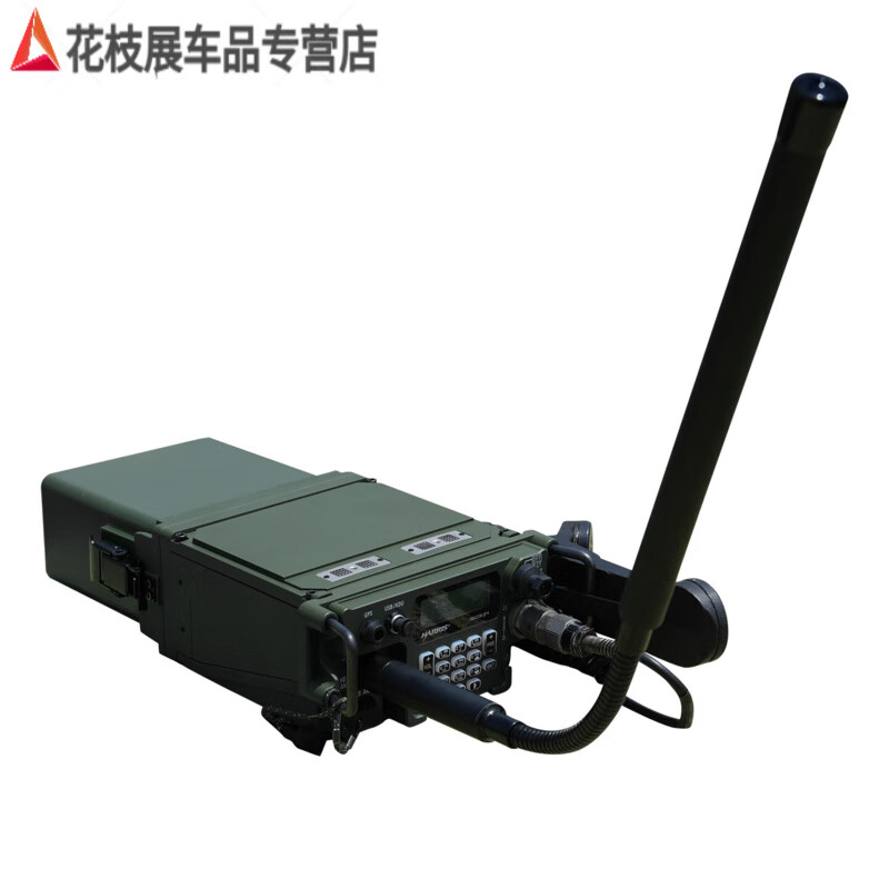 New product FCS PRC117G metal functional version backpack radio car high power standard configuration (host + battery box + antenna + hand microphone + three