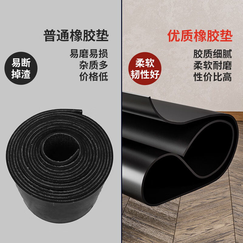 Power distribution room insulated floor mat, power plant, high voltage ground rubber workbench, anti-resonance rubber gasket 50cm*50cm*2mm thick