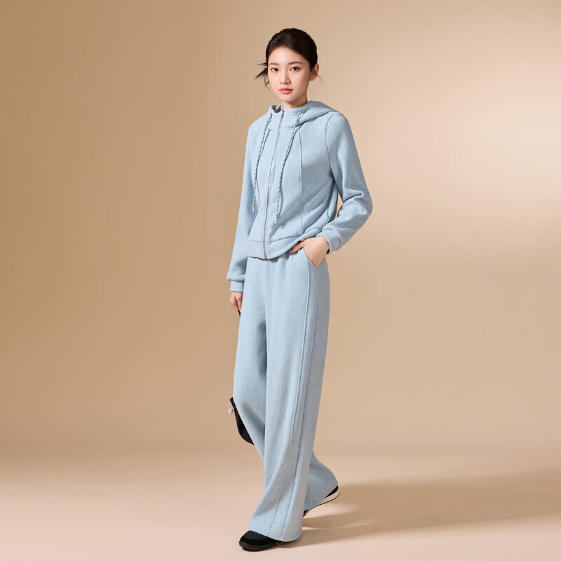 IEF/Aiyifu 2025 new winter women's suit cotton casual versatile fashionable temperament two-piece set