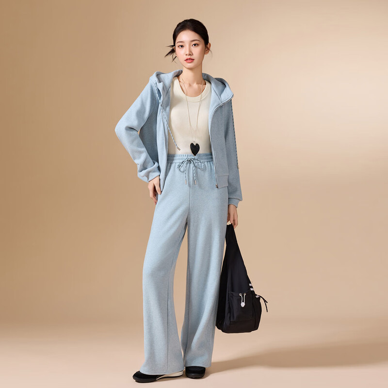 IEF/Aiyifu 2025 new winter women's suit cotton casual versatile fashionable temperament two-piece set