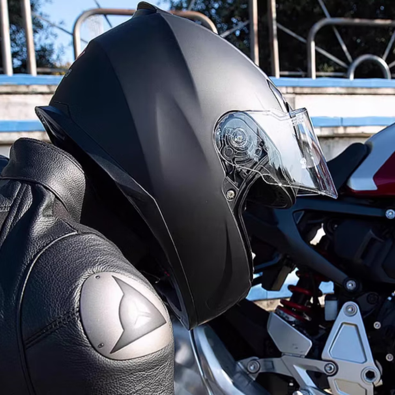 FASEED Motorcycle Helmet Men's Full Motorcycle Helmet Women's Riding Four Seasons Anti-freeze Warmth 816 Supreme National Trend 2XL