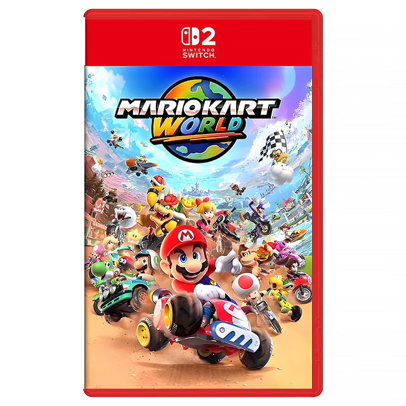 Nintendo switch2 game console Singapore version of Mario Kart World bundled
