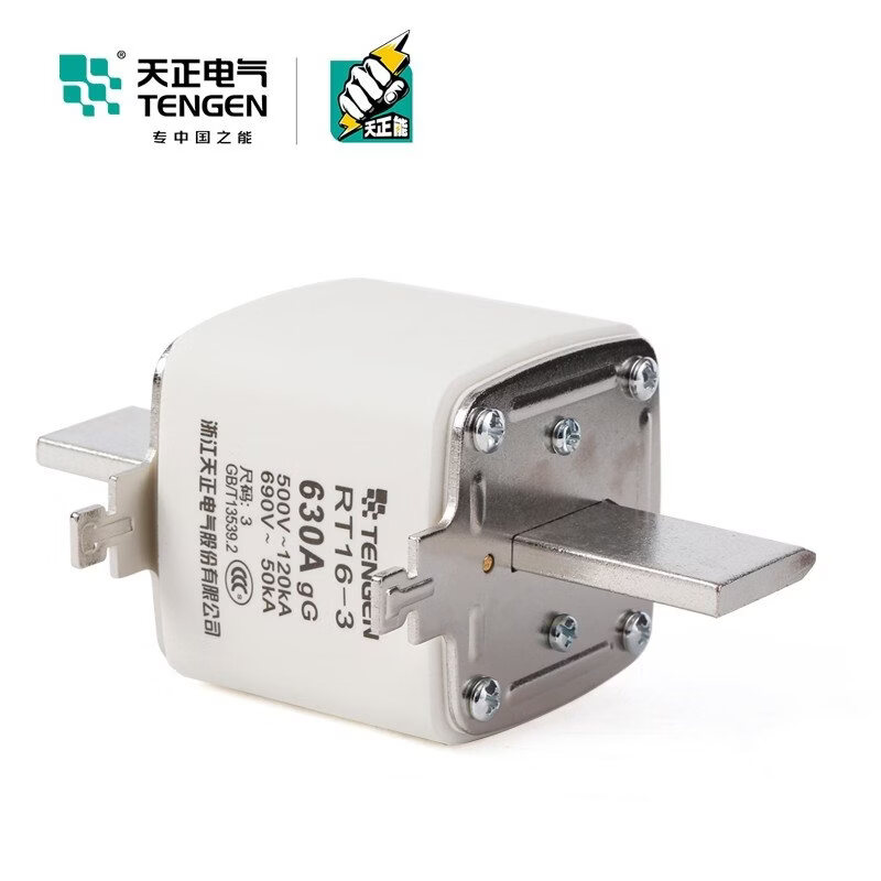 TENGEN Tianzheng fuse core square tube knife fuse NT3 fuse RT36-3 400A 630A RT16-3(NT3)_500A
