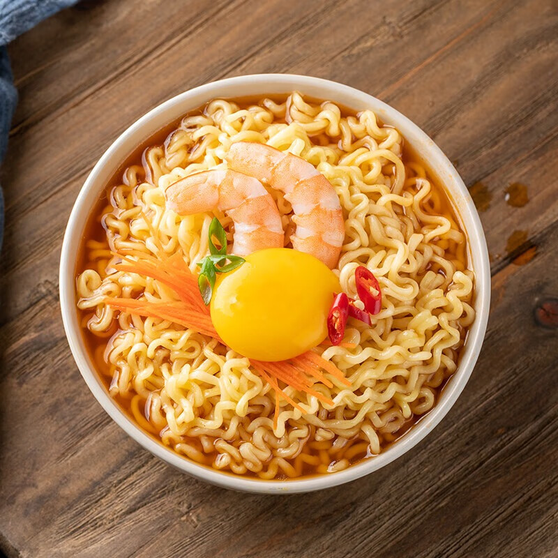 Tumbler imported from Korea, original golden ramen 120g*5 packs, Pan Shuai's same style instant noodles, Korean instant noodles in bags