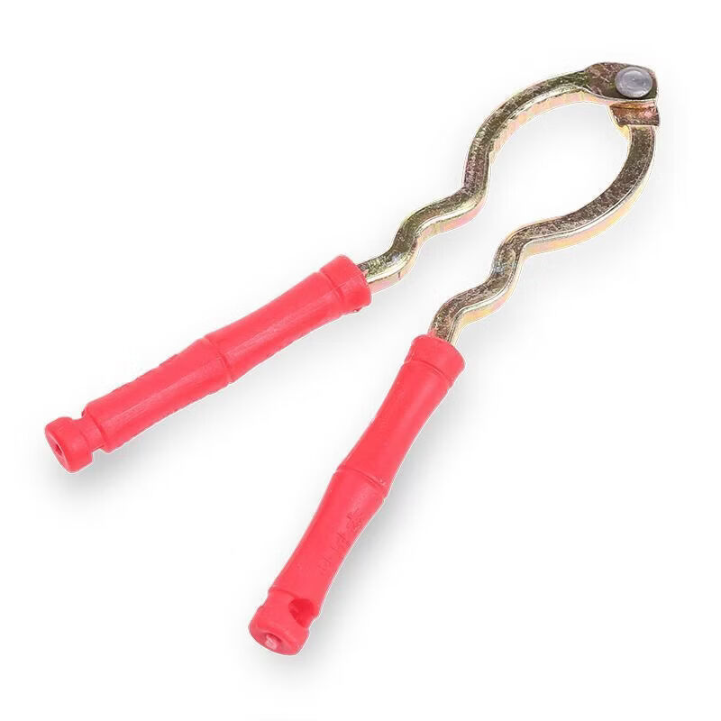 Walnut Clamp Peeling Pecan Pecan Tool Home Multifunctional Hazelnut Pliers ZI Home Use Thickened (Red Handle) for Opening Walnuts and Nuts