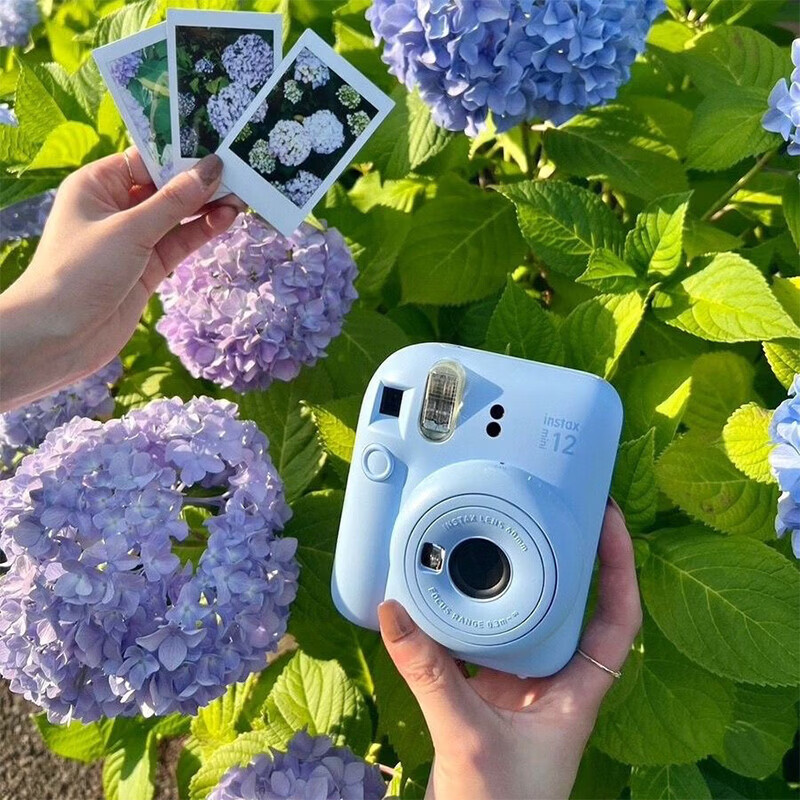 Fuji (FUJIFILM) INSTAX mini12 light cherry pink Fuji mini11/7/9 upgraded model photo paper one-time imaging camera polaroid birthday gift girl gift