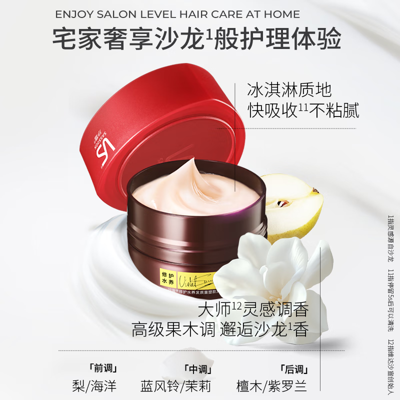 Sassoon Protein Jar Repairing Water Hair Mask 150g Repairs Dryness, Improves Frizz, Smooth and Shiny Conditioner for Men and Women