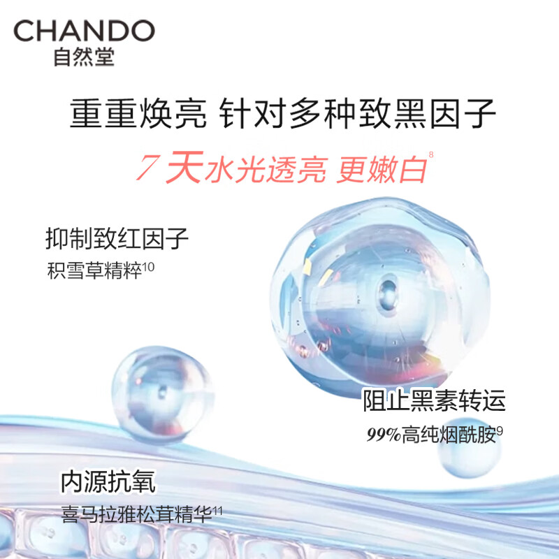 Nature's Beauty, Brightening and Whitening Gift Box, Niacinamide Whitening, Brightening, Brightening, Highly Moisturizing, Gifts, Gift Box, Member Trial, Travel 4-piece Set