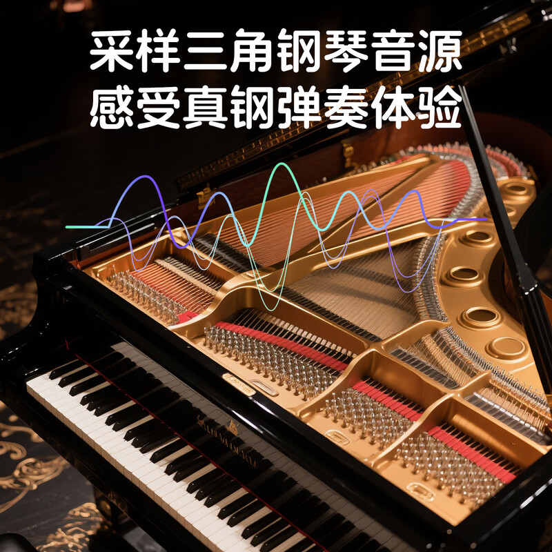 Beethostar 88-key heavy hammer key electric piano for beginners, home practice, professional electronic piano, professional grade examination piano