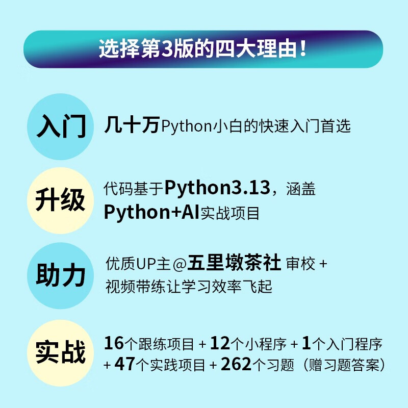 Get started quickly with Python programming and automate tedious tasks (3rd edition)