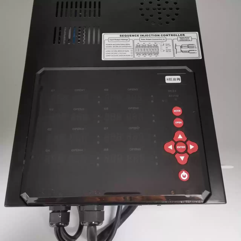 Time sequence controller eight groups of air pressure oil pressure air valve oil valve needle valve timing controller high power touch screen ginger