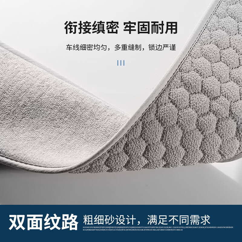 Fat Donglai Supermarket purchased the same type of strong mud rub bath towel, men's back special long strip, double-sided washable, gray, two pieces