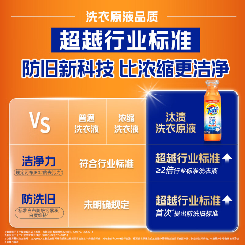 Tide Stain Cleaning Liquid Laundry Liquid After the Rain Camellia 5kg (800g bottle + 850g*2 bags) color protection and long-lasting fragrance