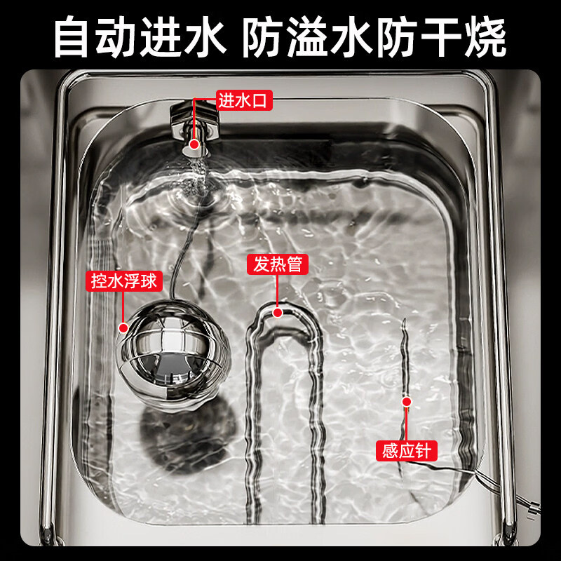 Fermentation box commercial baking cartoon bread buns steamed buns pizza fermentation machine stainless steel steamer proofing box automatic water inlet introduction