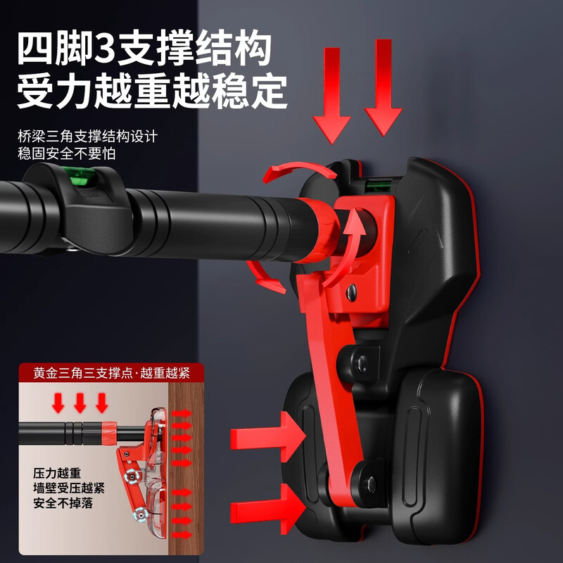 XTEP horizontal bar indoor pull-up household children and adults punch-free door fitness equipment sports boom long style