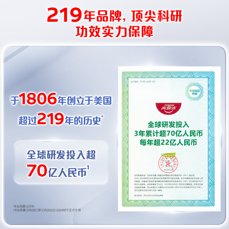 Colgate Whitening Anti-cavity Toothpaste 200g dual-action formula shipped randomly in old and new packaging