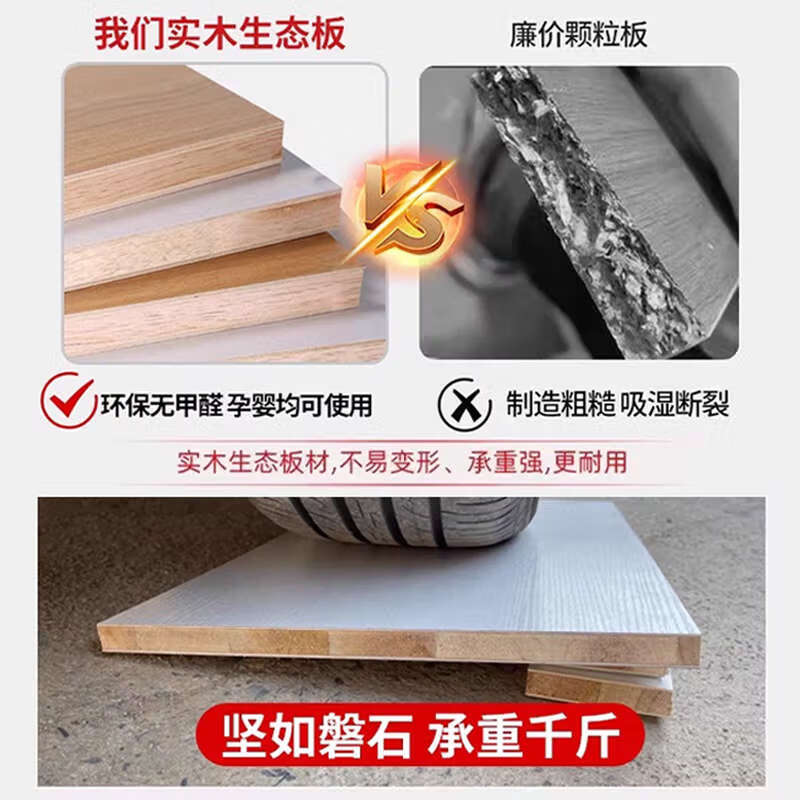 Yusenyi Wardrobe Home Bedroom Sliding Door Economic Room Storage Large Wardrobe Morandica 180x60x200 Main Cabinet/Pure Solid Wood Assembly