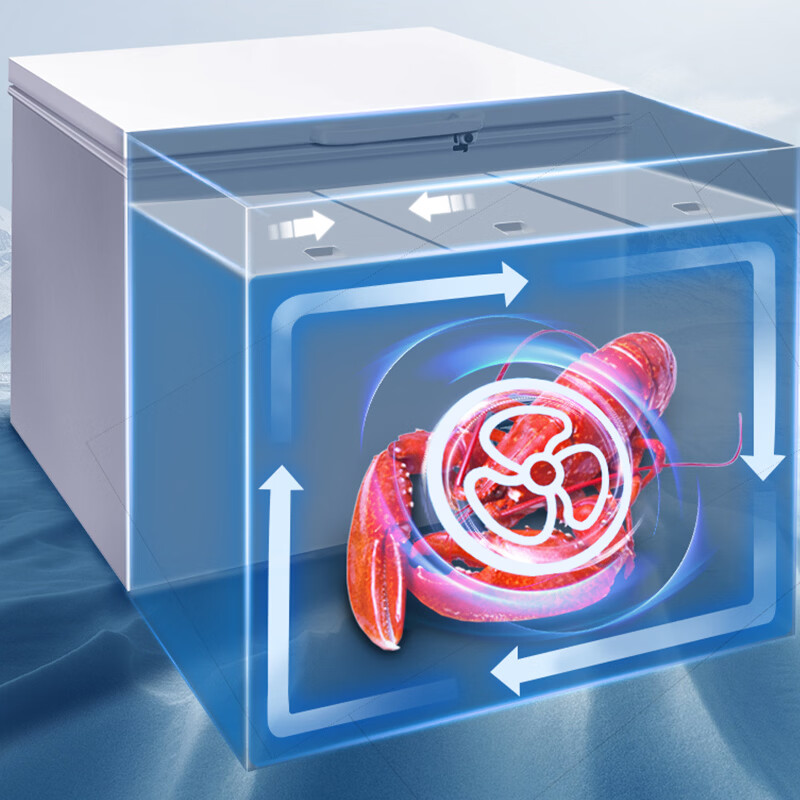 AUCMA ultra-low temperature laboratory freezer salmon tuna king crab red devil shrimp freezer sea fishing sashimi seafood cabinet cell-level cryogenic quick freezing frequency conversion 236 liters DW-60W236 236L frequency conversion