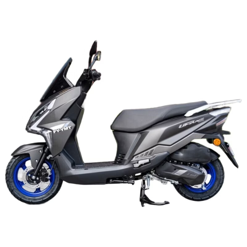 Flying Eagle UFR150 Expedition Edition Fuel Scooter, upgraded configuration, fuel-saving commuting, comes with 26 models of matte black guardrails