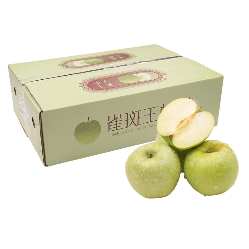 Jingxiansheng Shandong Freckled Wanglin Apple, net weight 3.6 catties, gift box, about 9-11 pieces, fresh fruit