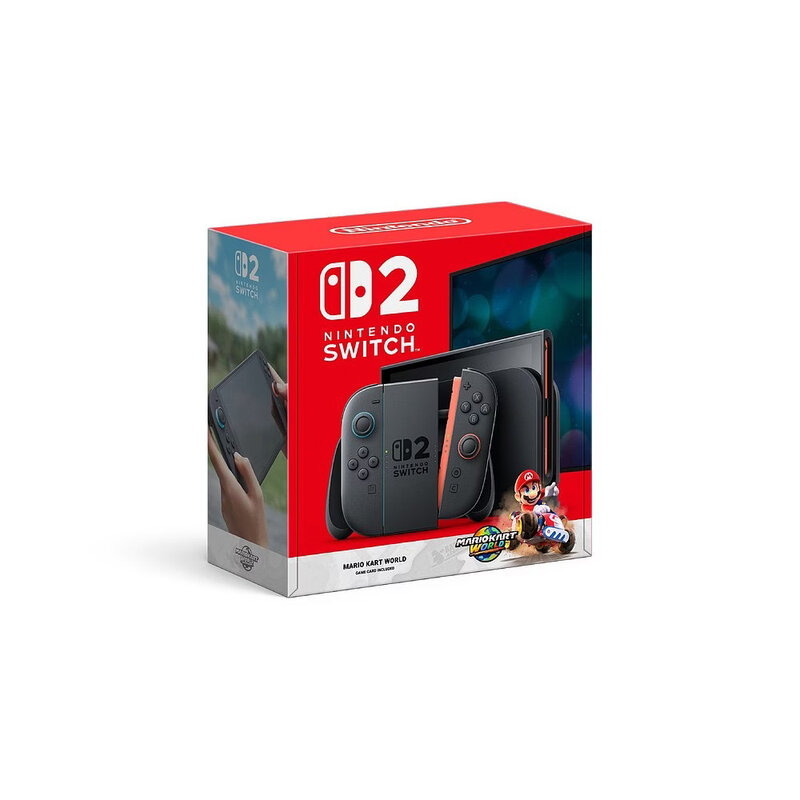 Nintendo switch2 game console Singapore version of Mario Kart World bundled