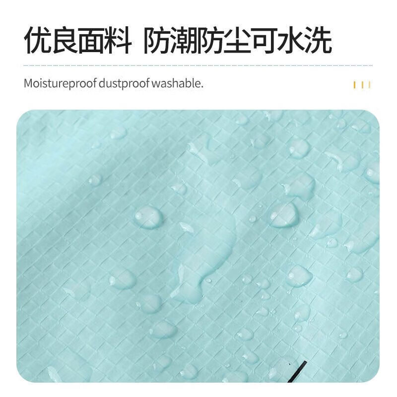 Ye Yu Shopping Bag Large Capacity Portable Supermarket Bag Foldable Waterproof Grocery Bag Handbag Shoulder Storage Bag Smoke Gray Blue Glasses Dog