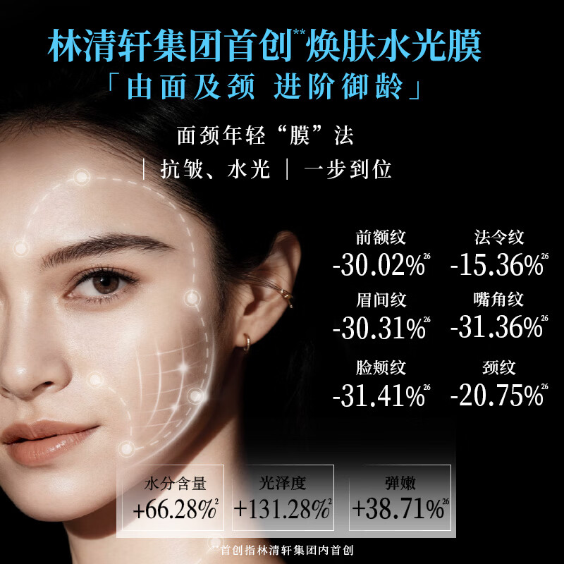 Lin Qingxuan Camellia PDRN Collagen Anti-Wrinkle Hydrating Neck Mask 5g Early Access Valentine's Day Gift