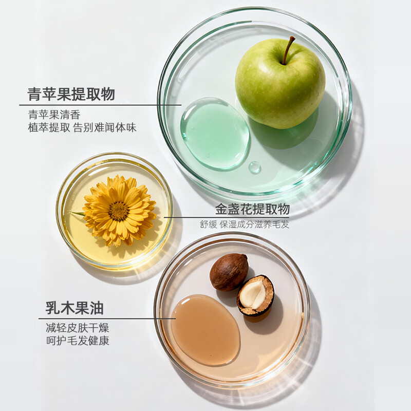 Votesil colorful series British pet shower gel for dogs and cats bathing, antibacterial, purifying, deodorizing and fragrant green apple