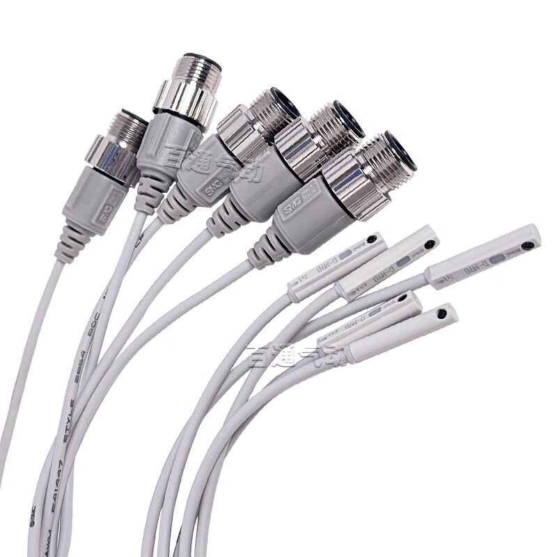 Magnetic switch D-M9B/M9N/M9P-SAPC/SBPC/SDPC with aviation plug D-P3DWASE/C D-M9NVSBPC