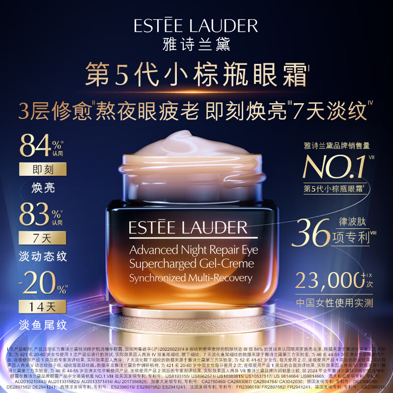 Estee Lauder Year of the Horse Limited Skin Care Set (Essence 50ml + Eye Cream 15ml) Cosmetics Birthday New Year Gift