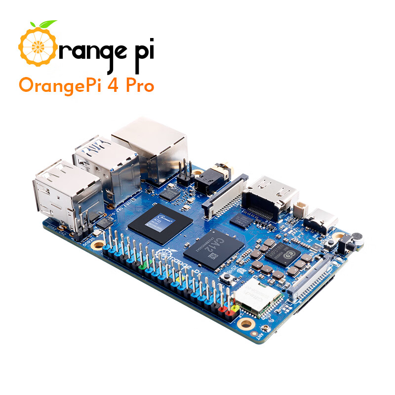 Orange Pi OrangePi 4pro development board 8-core SOC Gigabit network port high-end edge computing OPi4 pro 12G motherboard