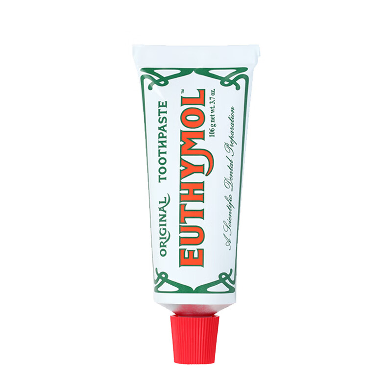Euthymol imported from the UK, classic whitening toothpaste, prevents tooth decay, protects gums, freshens breath 75ml