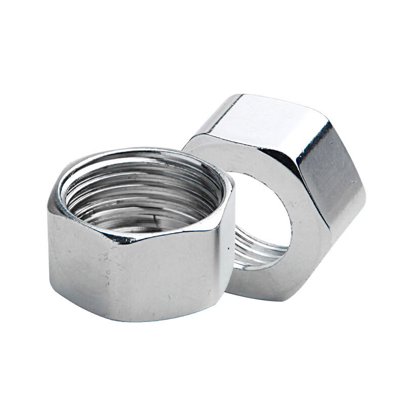 Yonghuan bellows nut 4 points 6 points 1 inch nut gas water heater water inlet pipe threaded joint 4 points 304 steel cap (with 16 tubes) 10 pieces (free 304 circlip gasket