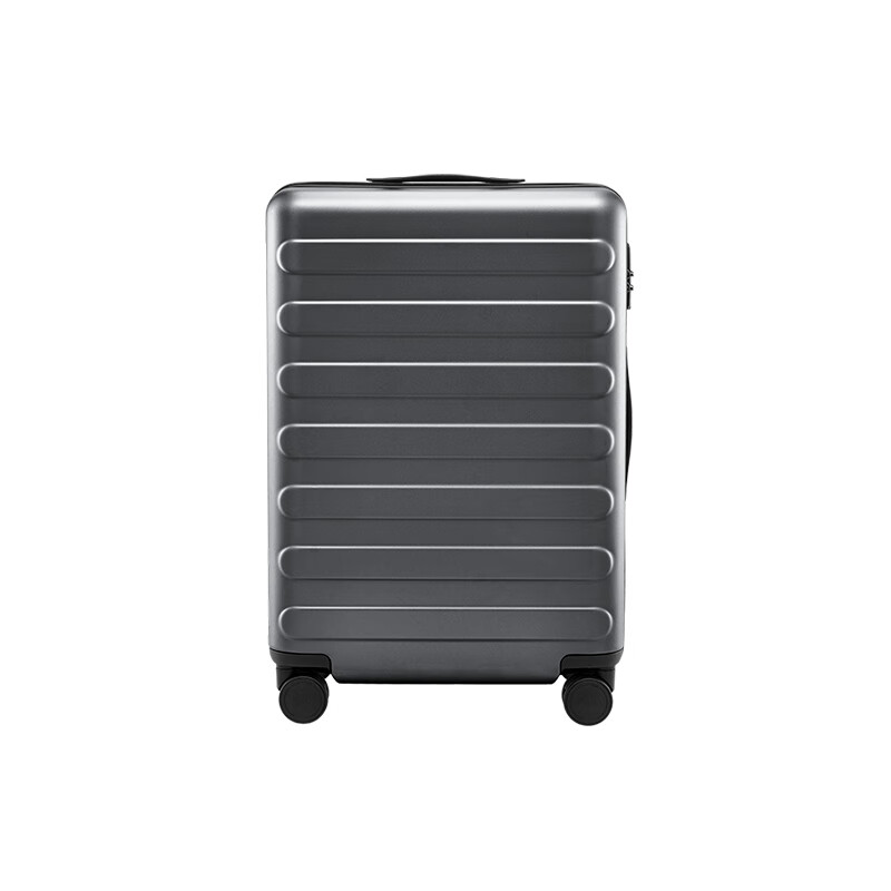 90 points suitcase 20 inches Rhine classic trolley suitcase boarding suitcase universal wheel password box titanium gray