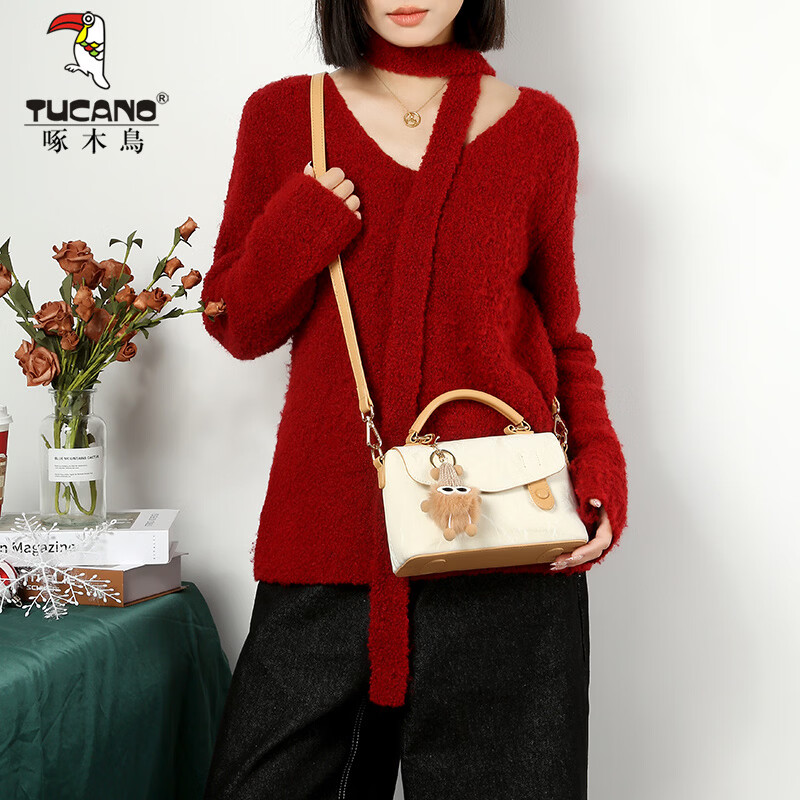 Woodpecker (TUCANO) bag women's 2026 Cambridge bag shoulder crossbody women's bag practical New Year's Day birthday gift for girlfriend and wife