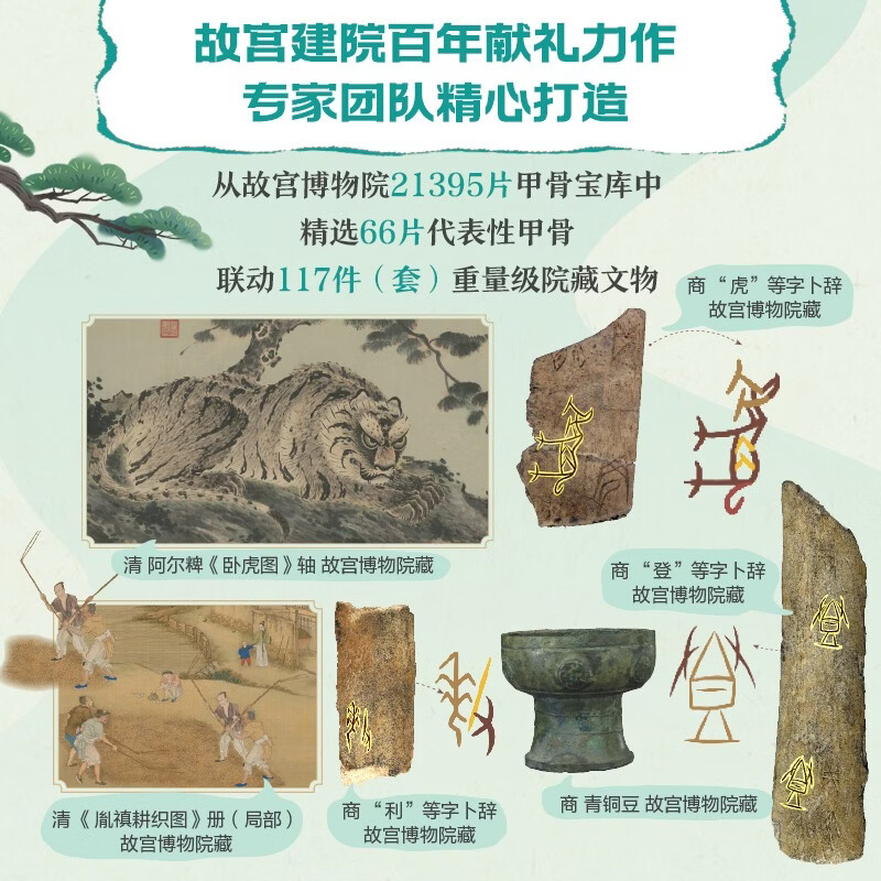 A piece of oracle bone is called Xiaoji. The story of Chinese civilization hidden in the oracle bone inscriptions. Books, storybooks, children's books.