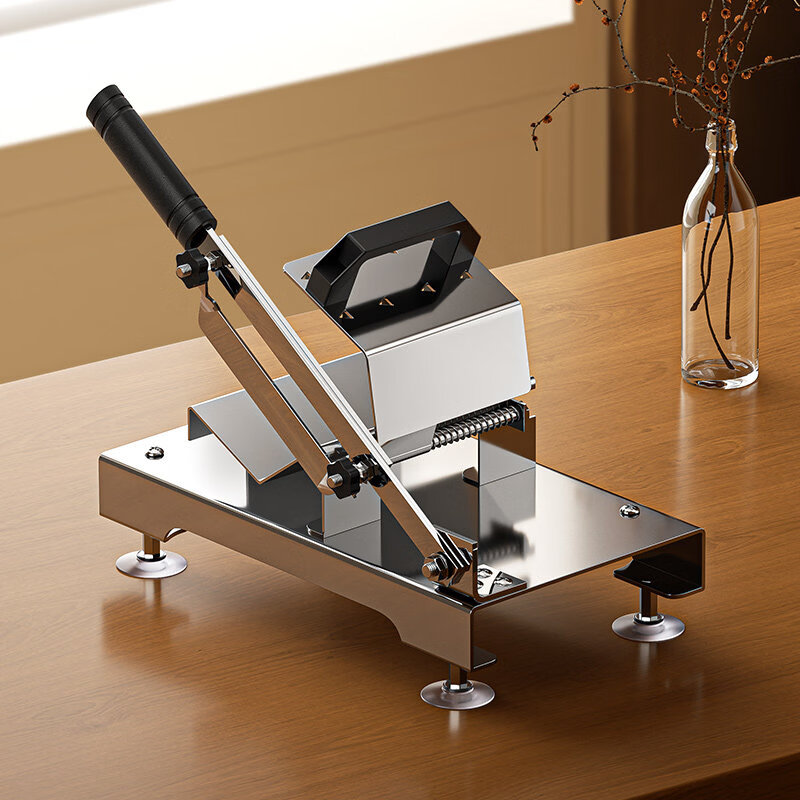 Tuojin imported quality meat slicer from Japan mutton roll slicer meat slicer household multi-functional beef roll fat beef jelly newly upgraded stainless steel slicer + original blade + 10 frozen meat bags